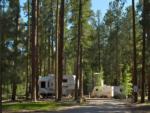 Trailer in RV site at Kaibab Camper Village - thumbnail
