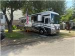 A motorhome with a slide out - thumbnail