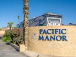 Welcome sign at site Pacific Manor - thumbnail