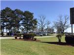 View larger image of A grassy area next to some camping sites at SOUTHERN TRAILS RV RESORT image #12