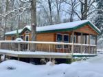 A cabin in winter - thumbnail