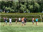 People playing volleyball at O'SULLIVAN SPORTSMAN RESORT (CAMPING RESORT) - thumbnail
