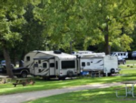 Trailers in grassy RV sites - thumbnail