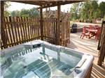 Covered spa - thumbnail