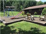 View larger image of The playground equipment at NORTH FORK RESORT image #5