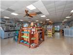 The shelves in the general store at EAST TOHO RV RESORT & MARINA - thumbnail