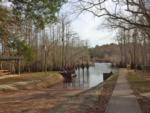 The walkway next to the boat launch at DEAD LAKES PARK RV & CAMPGROUND - thumbnail