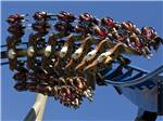 Group of people riding a roller coaster at Pigeon Forge Department Of Tourism - thumbnail