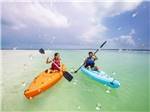 A couple kayaking nearby at BIG PINE KEY & FLORIDA LOWER KEYS - thumbnail