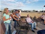 View larger image of People having fun talking at COPPER MOUNTAIN RV PARK image #6