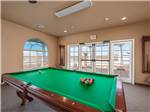 View larger image of A nice pool table with a beautiful view at VISTA DEL SOL RV RESORT image #12