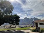 View larger image of The RV sites with mountains in the background at SADDLEBACK RV image #7