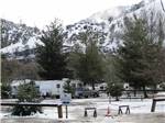 The RV sites under snow during winter at FRANDY PARK CAMPGROUND - thumbnail