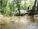 RV sites by the creek at TRIPLE CREEK CAMPGROUND - thumbnail
