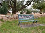 View larger image of Outdoor bench at VALLEY VISTA RV RESORT image #4