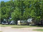 View larger image of Trailers at campsite at DUNCAN MOBILE VILLAGE image #1