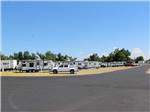 A group of RV sites with paved roads at PECAN GROVE RV RESORT - thumbnail