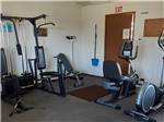 The exercise equipment at ROCKPORT RV RESORT BY RJOURNEY - thumbnail