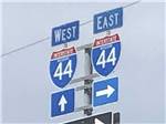 Interstate 44 road signs at RV EXPRESS 66 - thumbnail