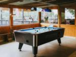 A billiard table - thumbnail