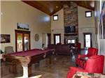 View larger image of Inside of the recreation hall at MOUNTAIN VALLEY RV RESORT image #11