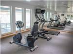 View larger image of The exercise equipment at PACIFIC SHORES MOTORCOACH RESORT image #8