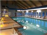 View larger image of The indoor swimming pool at PACIFIC SHORES MOTORCOACH RESORT image #12