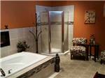 View larger image of One of the luxury spa rooms at DIAMOND GROVE RV CAMPGROUND image #9