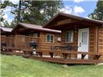 Cabins with decks at Black Hills Trailside Park Resort - thumbnail