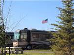 RV parked at campsite at TRAILS WEST RV PARK - thumbnail