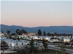 RV sites at sunset - thumbnail