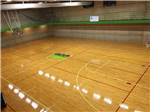 Indoor basketball court at CERALAND PARK & CAMPGROUND - thumbnail