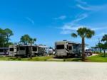RVs parked in large sites - thumbnail
