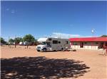 Class C Motorhome parked onsite at WILD WEST RV PARK - thumbnail