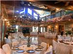 Banquet table and seating - thumbnail