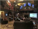 Movie night in the lodge - thumbnail