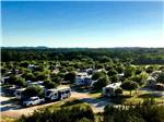 Aerial view of full RV sites - thumbnail