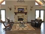 View larger image of Lodge room with sitting area at BY THE LAKE RV PARK RESORT image #10
