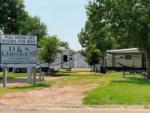 The park sign and RV sites at D & S CAMPGROUND & LODGE - thumbnail