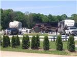View larger image of A group of gravel RV sites at CRYSTAL LAKE RV PARK image #1