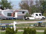 View larger image of Fire pits and picnic tables at CRYSTAL LAKE RV PARK image #11