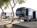 RVs parked in gravel sites - thumbnail