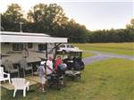 View larger image of Campers cooking at QUAIL CREEK RV RESORT image #3