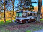 View larger image of Class A Motorhome parked on-site at COBBLE HILL CAMPGROUND image #2