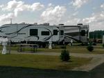 Two trailers at Harbor Cove RV Resort - thumbnail