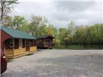 A couple of the rental cabins at ARCHWAY RV PARK - thumbnail