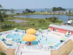 View larger image of An aerial view of the swimming pool at SUN OUTDOORS REHOBOTH BAY image #10