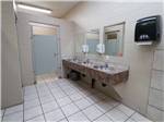 Inside of the clean bathroom at RENDEZ VOUS RV PARK & STORAGE - thumbnail