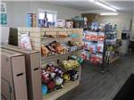 Merchandise in the general store at RENDEZ VOUS RV PARK & STORAGE - thumbnail