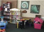 Inside of the kids play room at CONCHO PEARL RV ESTATES - thumbnail